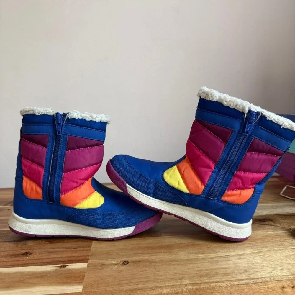 Merrell Alpine Puffer Waterproof Insulated Snow Boots Youth Size 1